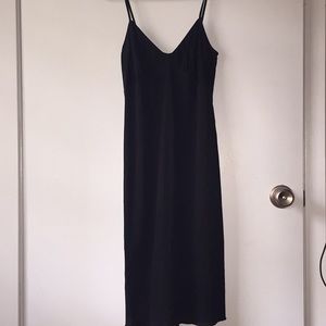 Black Slip Dress